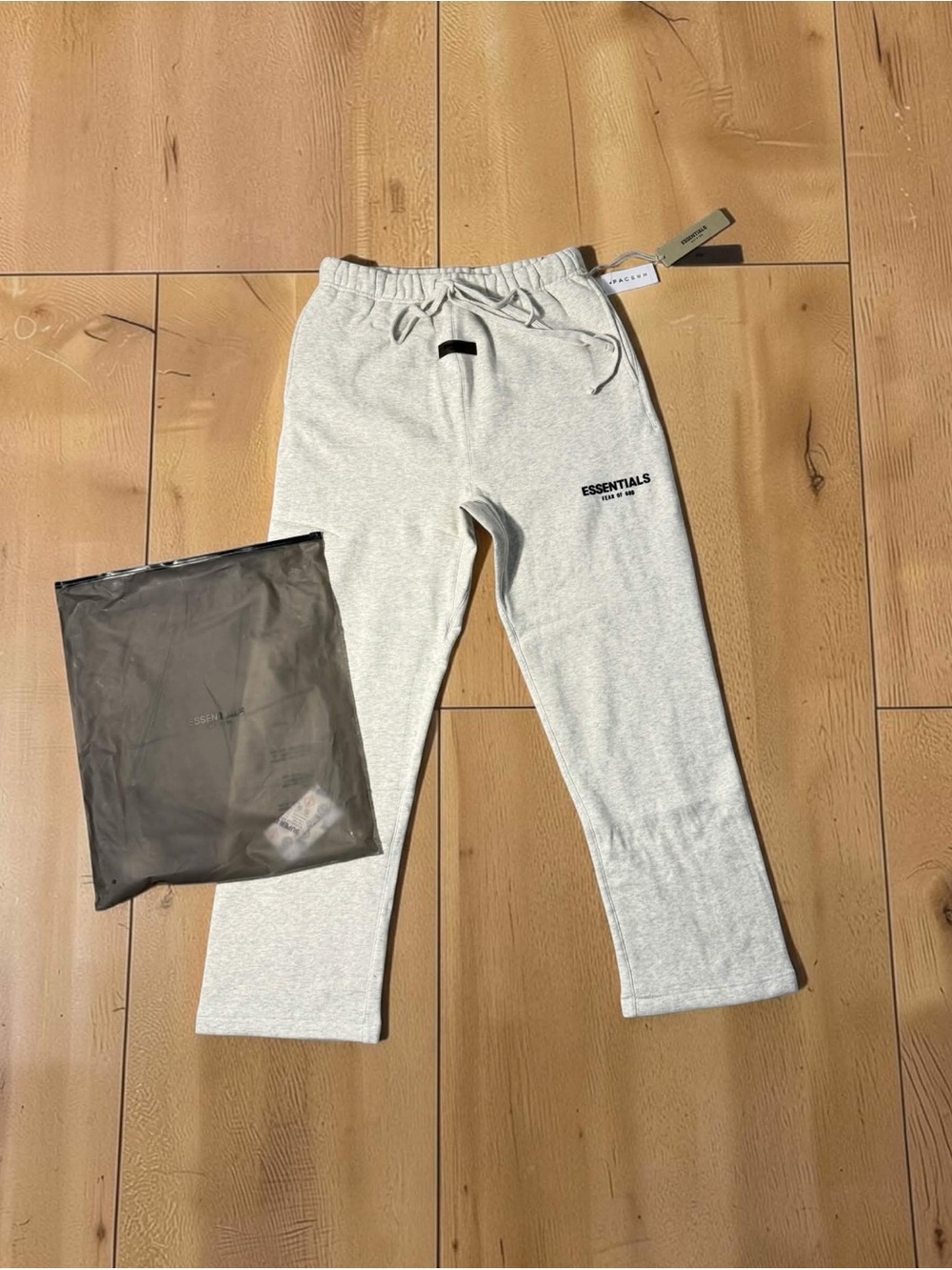 Essentials Light Gray unisex Jogger Sweatpants